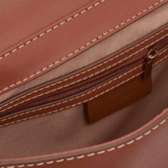 Sam Edelman Bay Leather Saddle Bag Handbag *NWT* - Picture 6 of 8